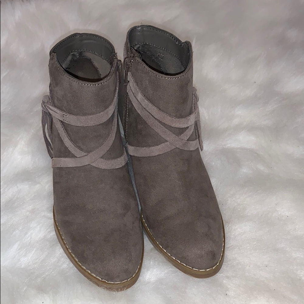 Taupe Booties